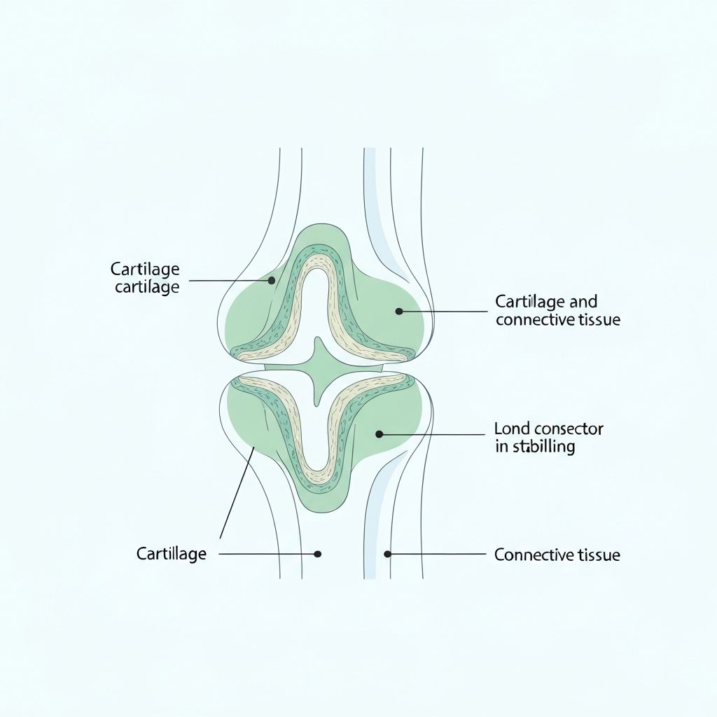 Abstract illustration of joint anatomy and structure